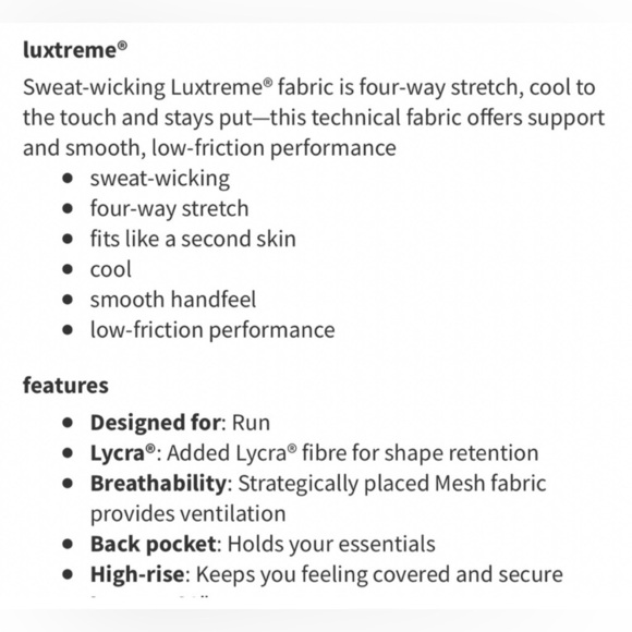 Lululemon Never Still Crop 21” Wildwood Multi Nocturnal Teal Blue Mesh size 6 - Picture 5 of 11